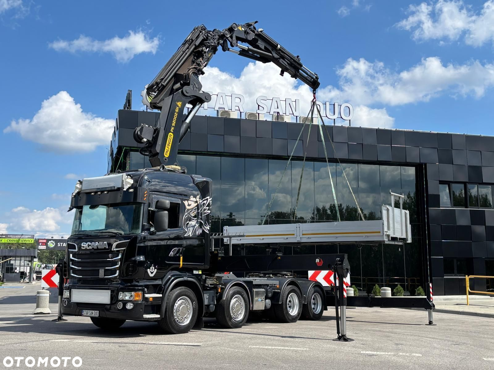Scania R560 8x2 PALFINGER PK 92002 SH Fly Jib Wciągarka - 2