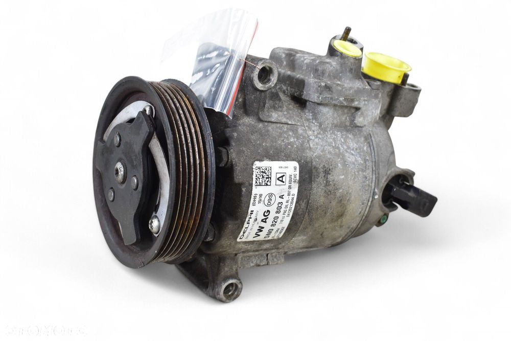 Sprężarka Klimatyzacji VW GOLF VI AUDI A3 8P 1.6 1.9 2.0 TDI 5N0820803A - 1