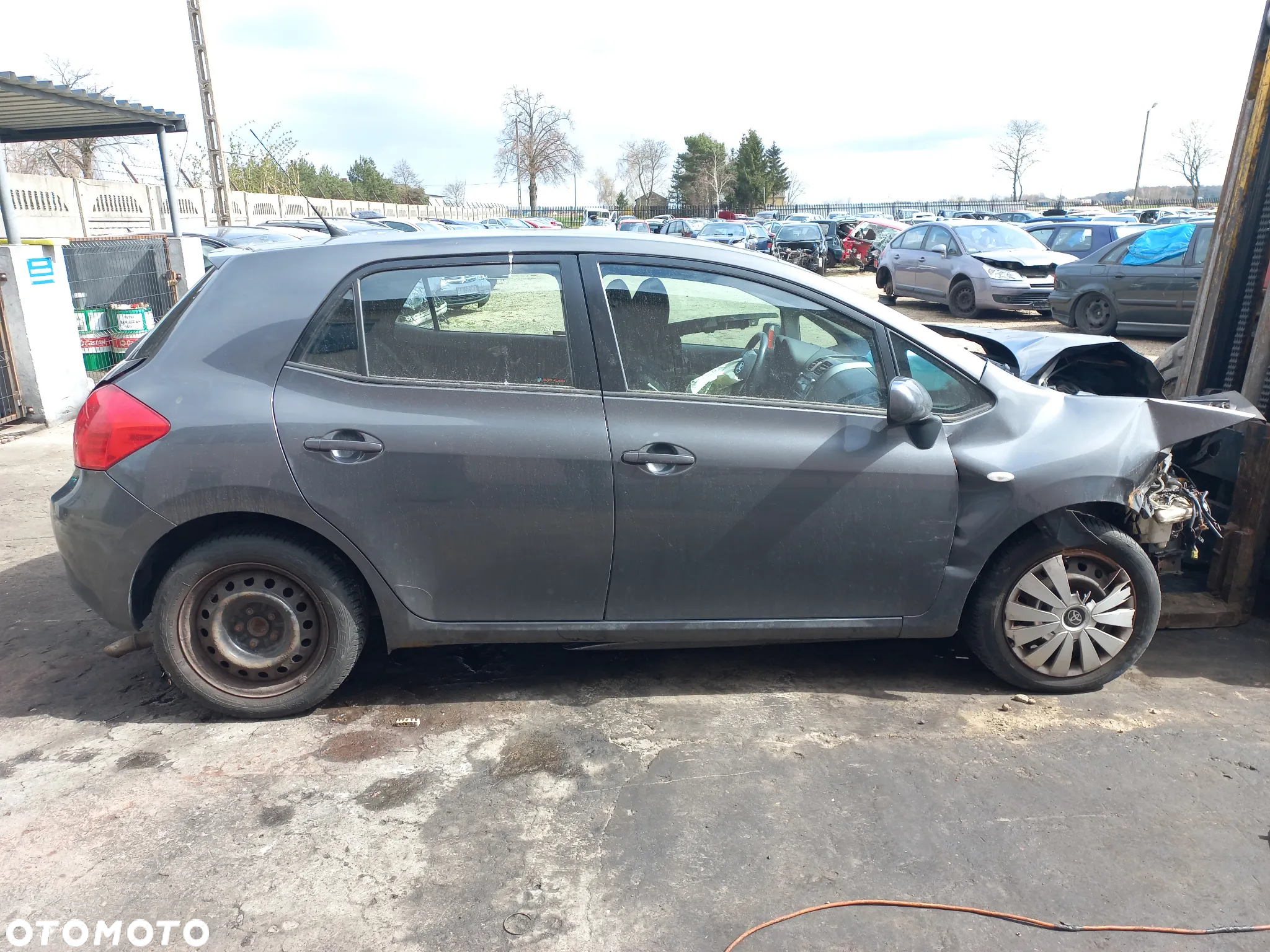 Toyota Auris 1.6 benzyna 07r 1G3 wszystkie części drzwi klapa - 3