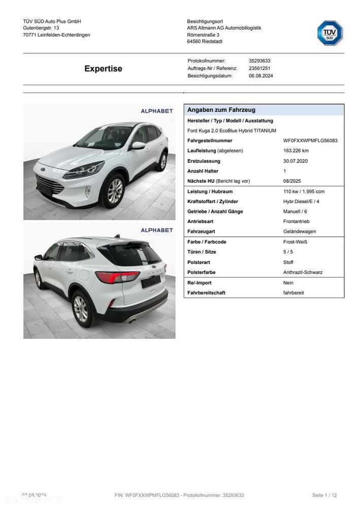 Ford Kuga 2.0 EcoBlue mHEV FWD Titanium X - 25