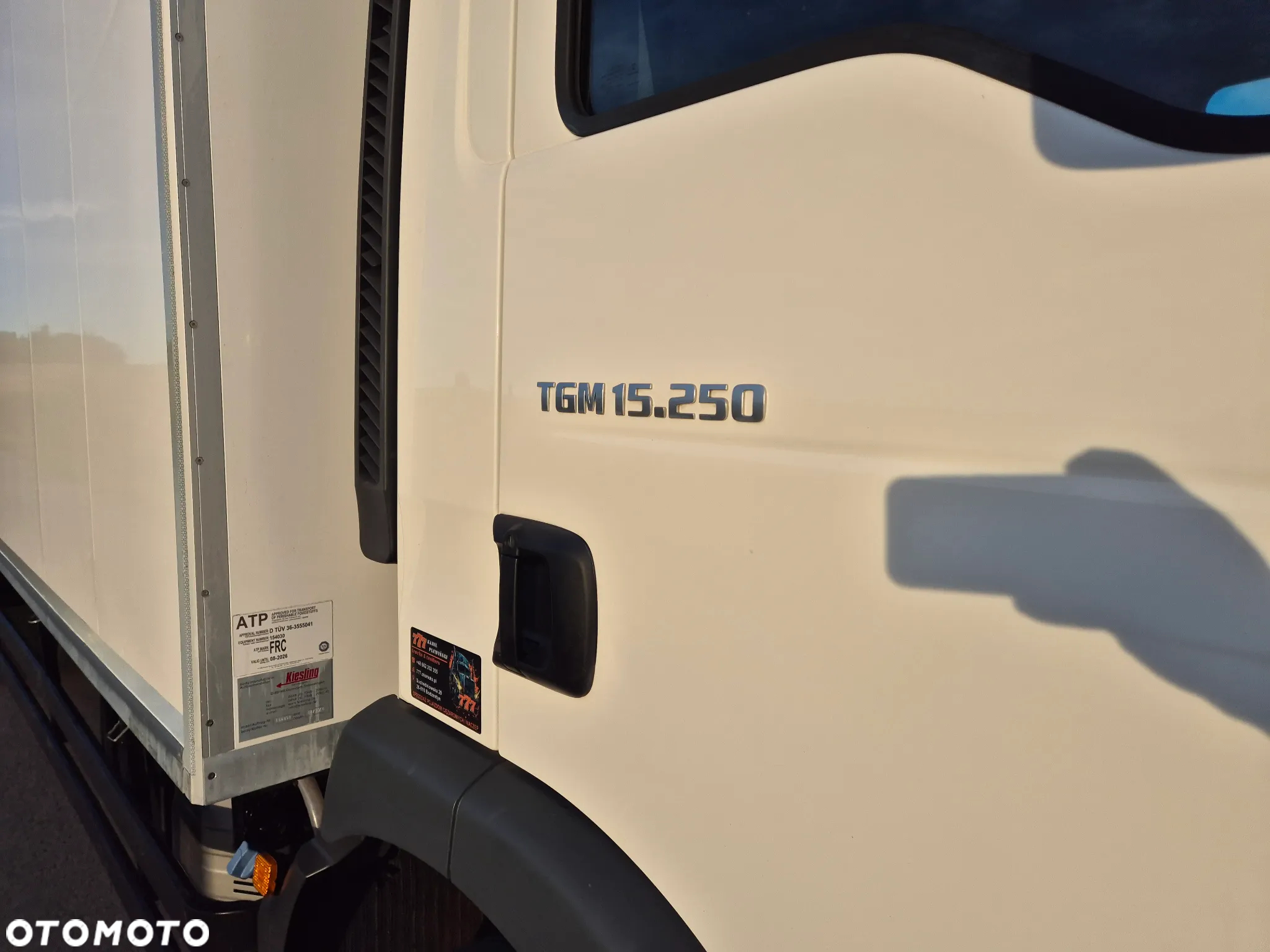 MAN TGM 15.250 7.5m winda AUTOMAT KLIMA z Niemiec EURO 6 / CHŁODNIA T-1000R THERMOKING - 34