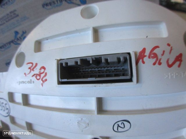 Quadrante 3410052K04 3410052K0 OPEL AGILA B 2009 1.0I 65CV 5P CINZENTO KM/H DIGITAL - 3