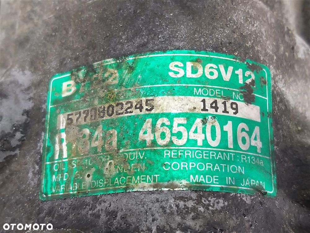 Sprężarka klimatyzacji Lancia Lybra 2.0 B 1999-2005r SANDEN 1 PIN - 6