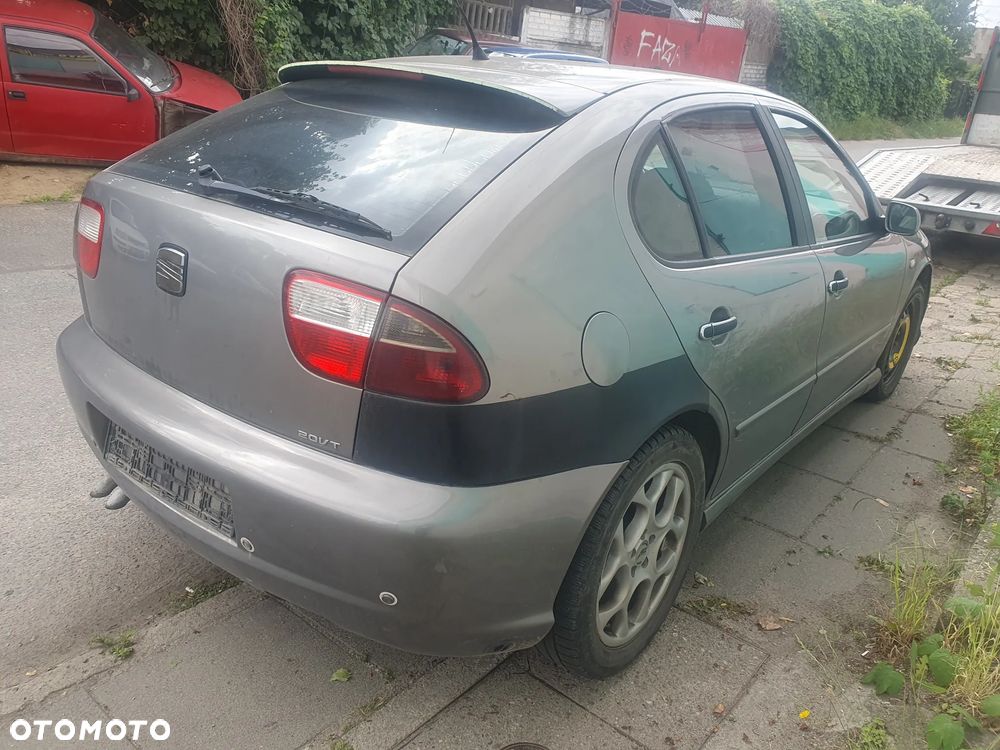 Seat leon 1.8 t 20v AGP kolor LS7U silnik skrzynie biegów 6 drzwi prawe lewe lampa tył przód błotnik drzwi klapa maska - 4