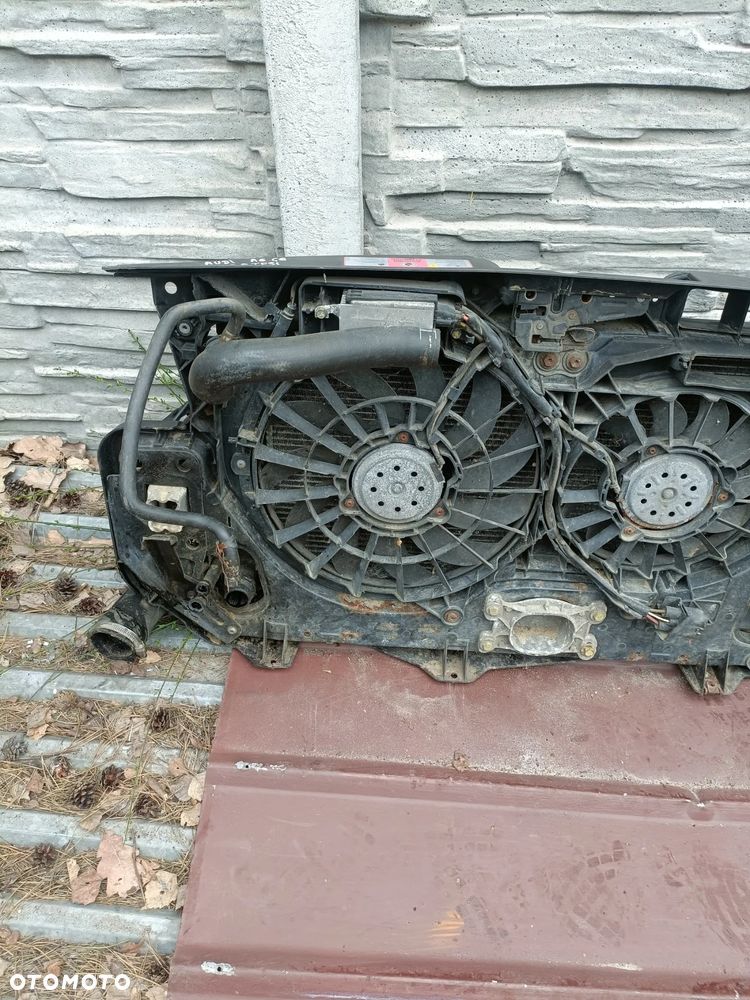 AUDI A6 C6 04-11 r. 2,0 TFSI PAS PRZEDNI chłodnice + wentylator * - 13