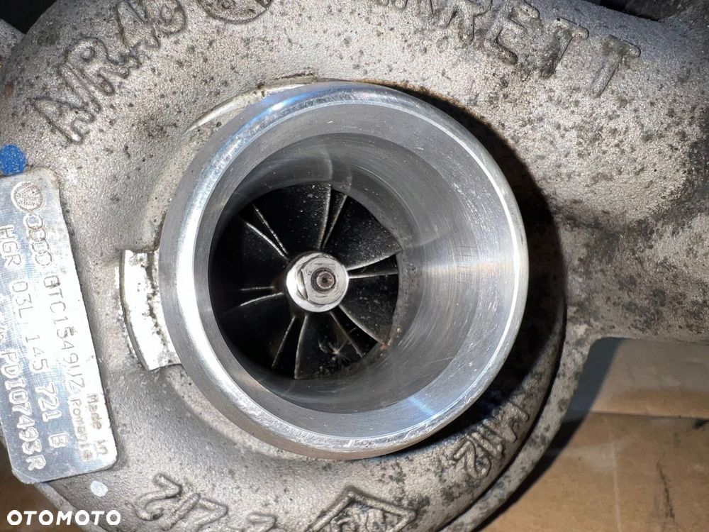 AUDI A4 B8 LIFT 2.0 TDI TURBOSPRĘŻARKA TURBINA TURBO 03L145721B - 6