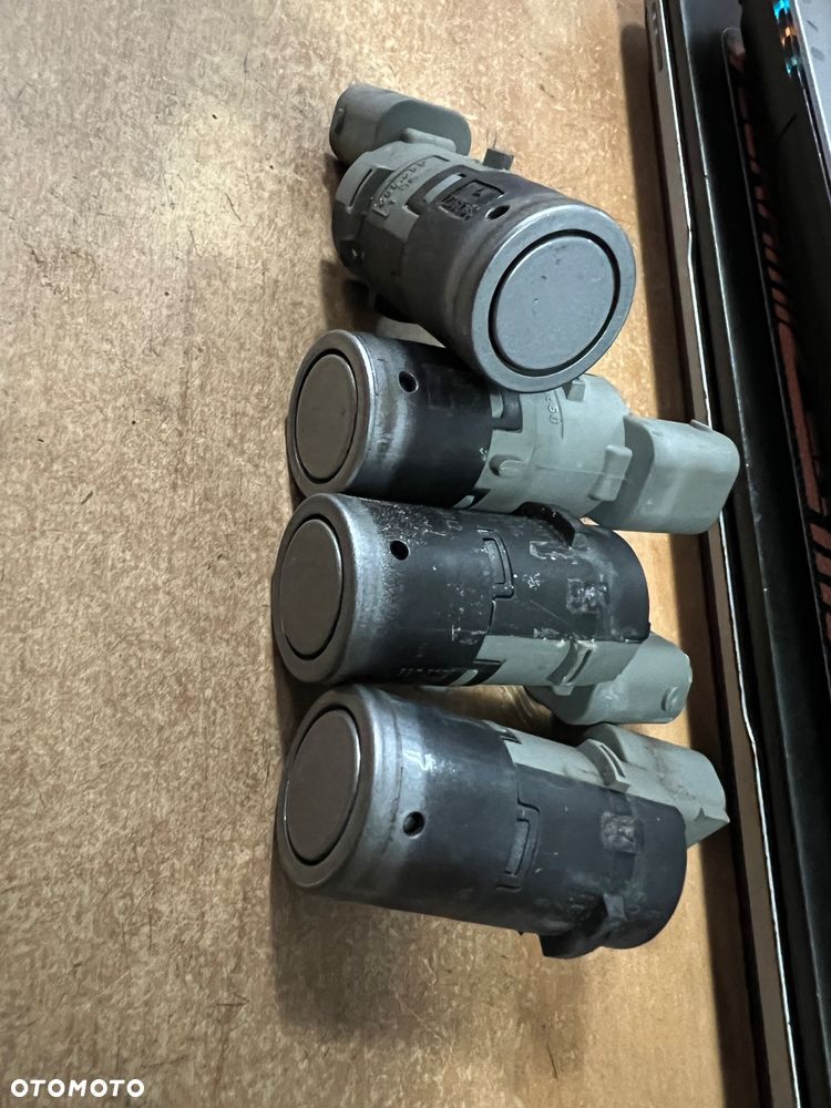 Pdc czujnik parkowania e60 e65 proste kątowe łamane A08 Silbergrau - 1