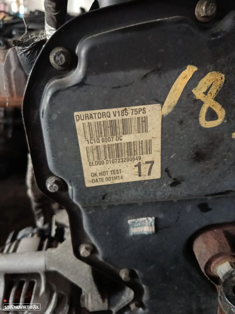 Motor Ford Transit 2.0Di 75cv - 3