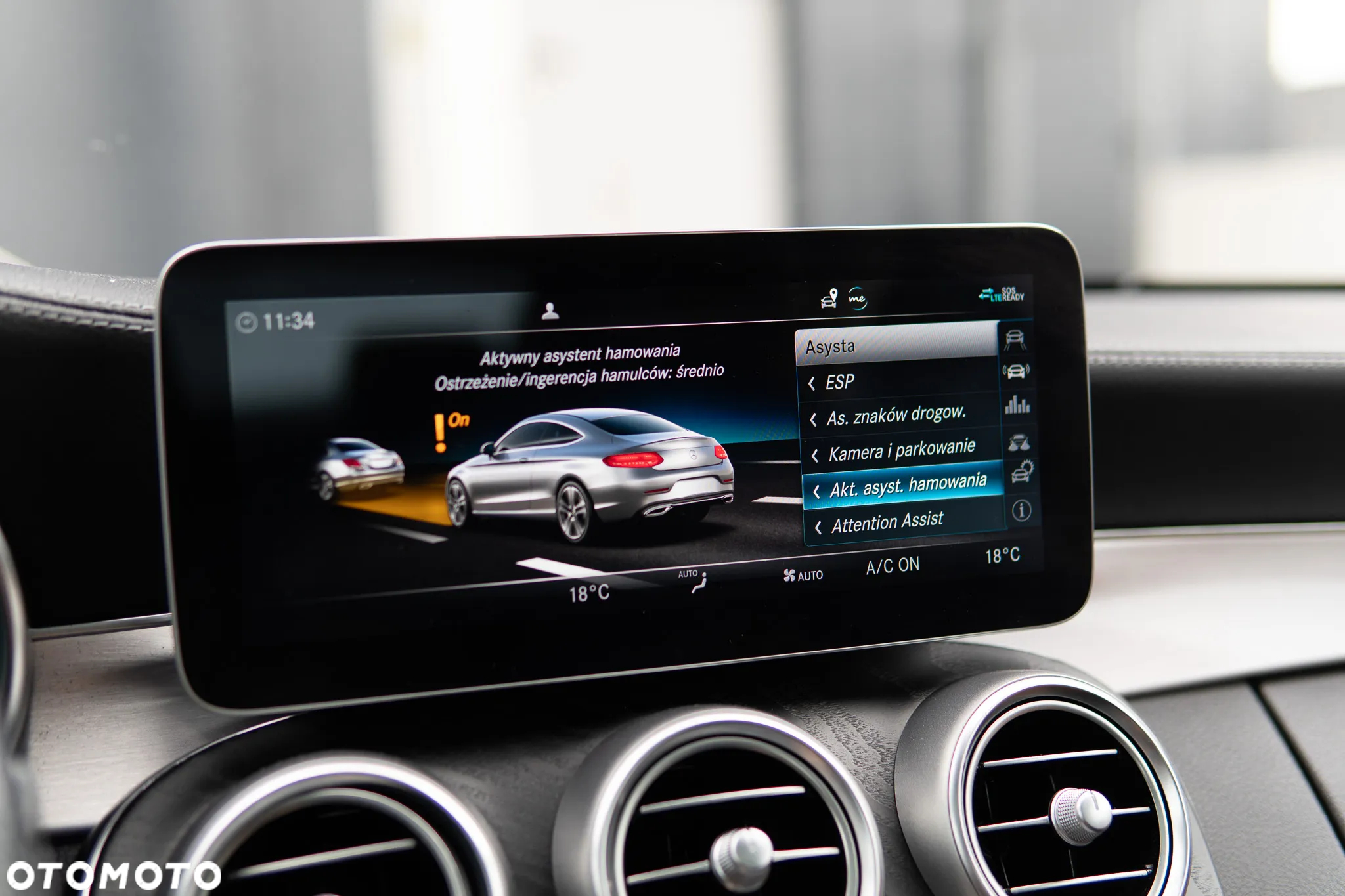 Mercedes-Benz Klasa C 220 d Coupe 4Matic 9G-TRONIC AMG Line - 32