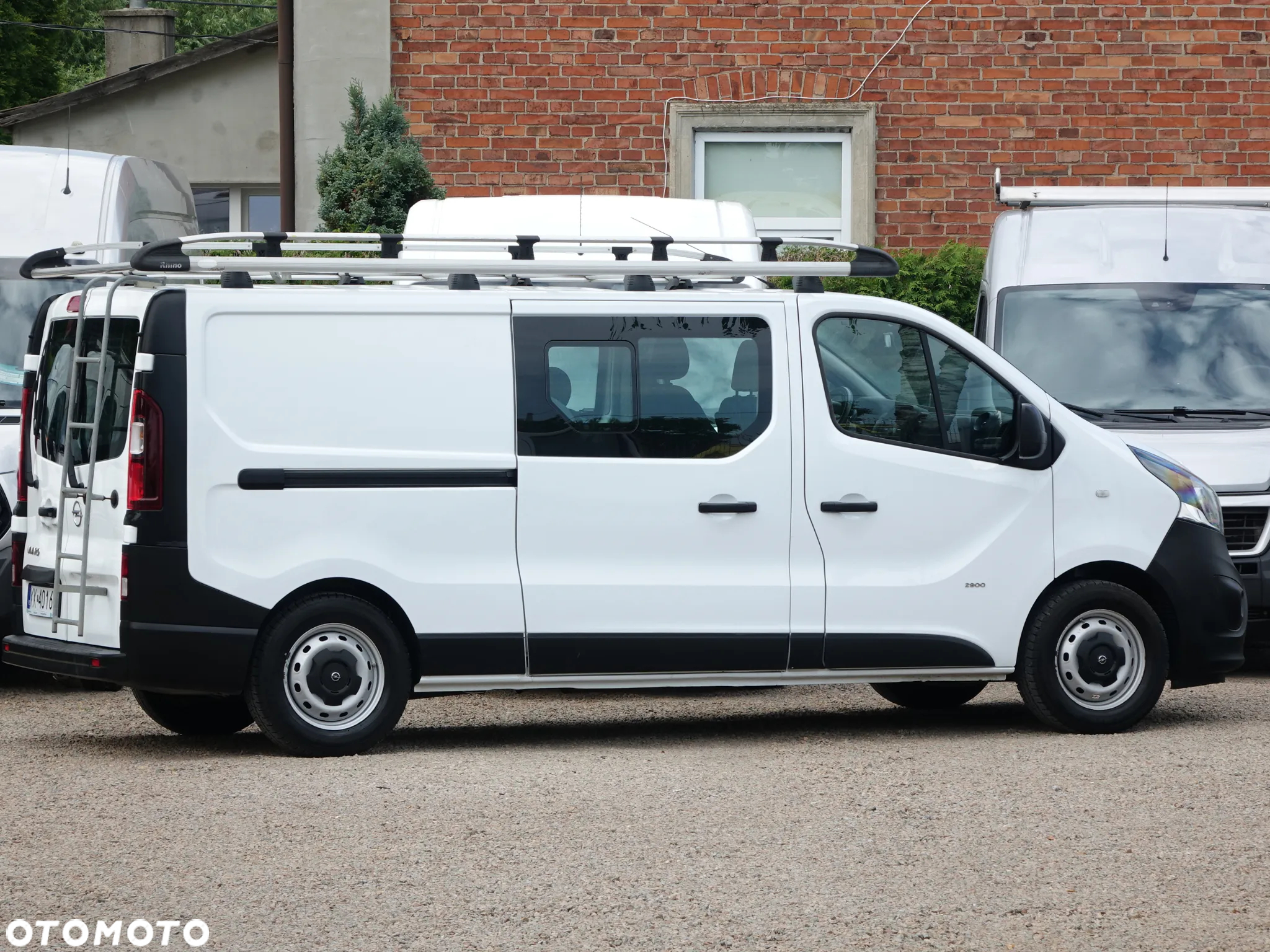 Opel Vivaro brygadówka LONG L2H1 + bagażnik dachowy - 4
