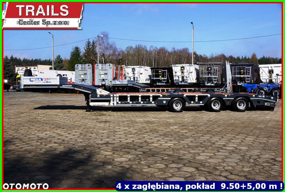 Inny Niskopodwoziowa ład. 43 T, rozciągana do 18,60 m, 4 x załębiana !!! - 4