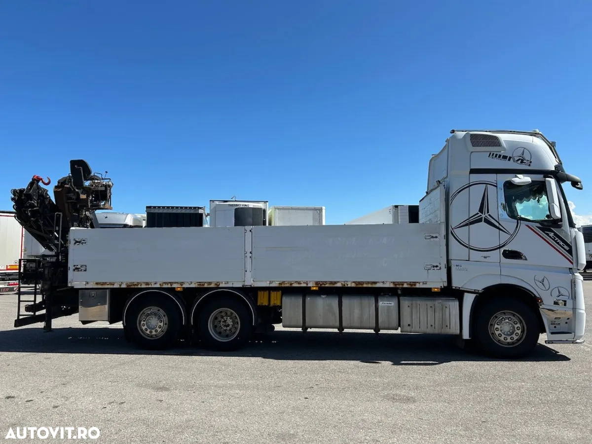 Mercedes-Benz Actros 2545,Retarder, Euro 5,  Hiab XS166 Pro, Factura externa - 4