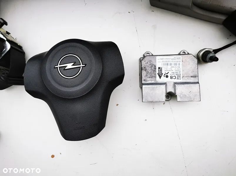 OPEL CORSA D PULPIT DESKA AIR BAG PASY KOKPIT - 5