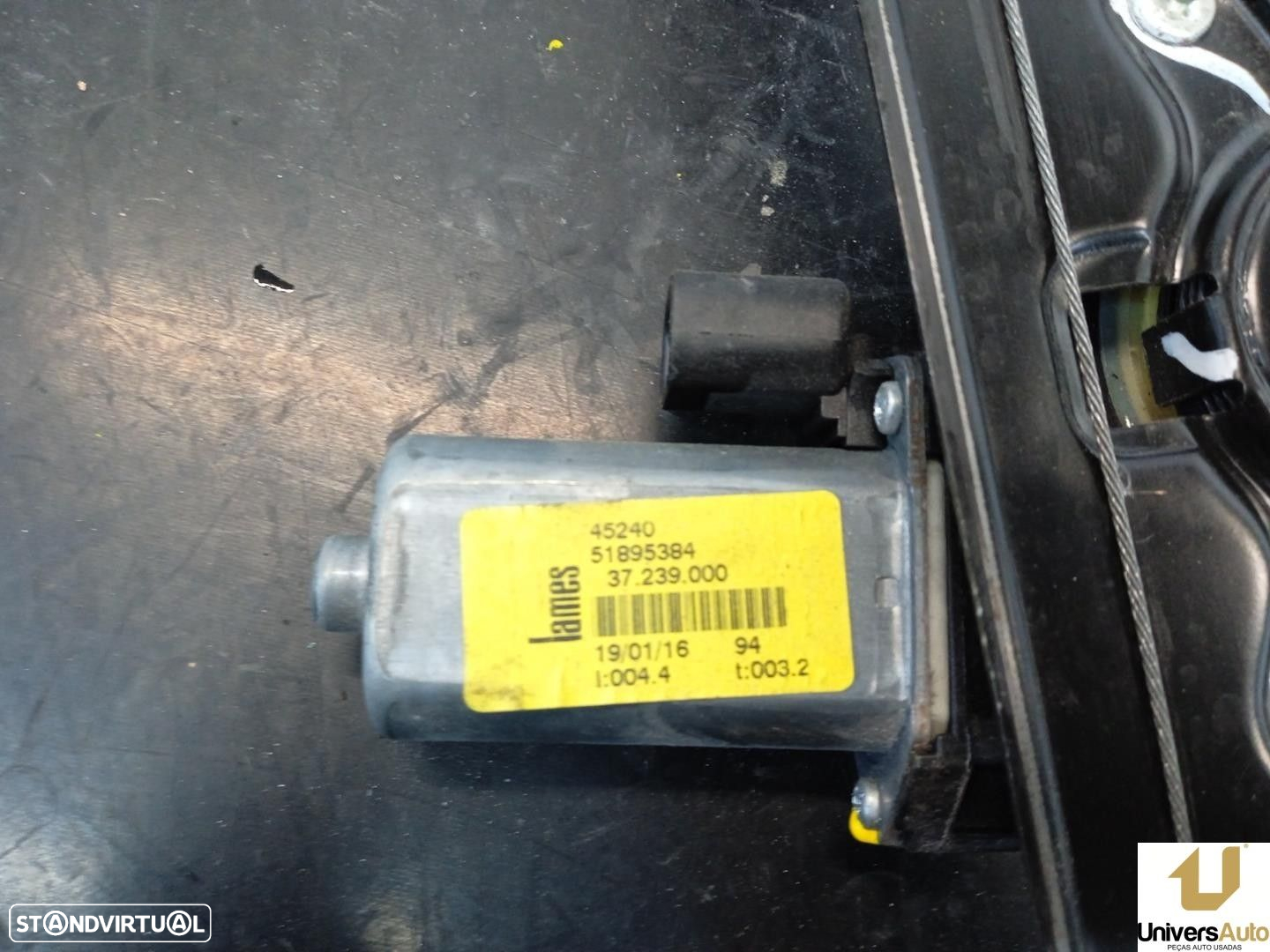 ELEVADOR DE VIDRO FRONTAL DIREITO FIAT PUNTO EVO 2016 -51895384 - 4