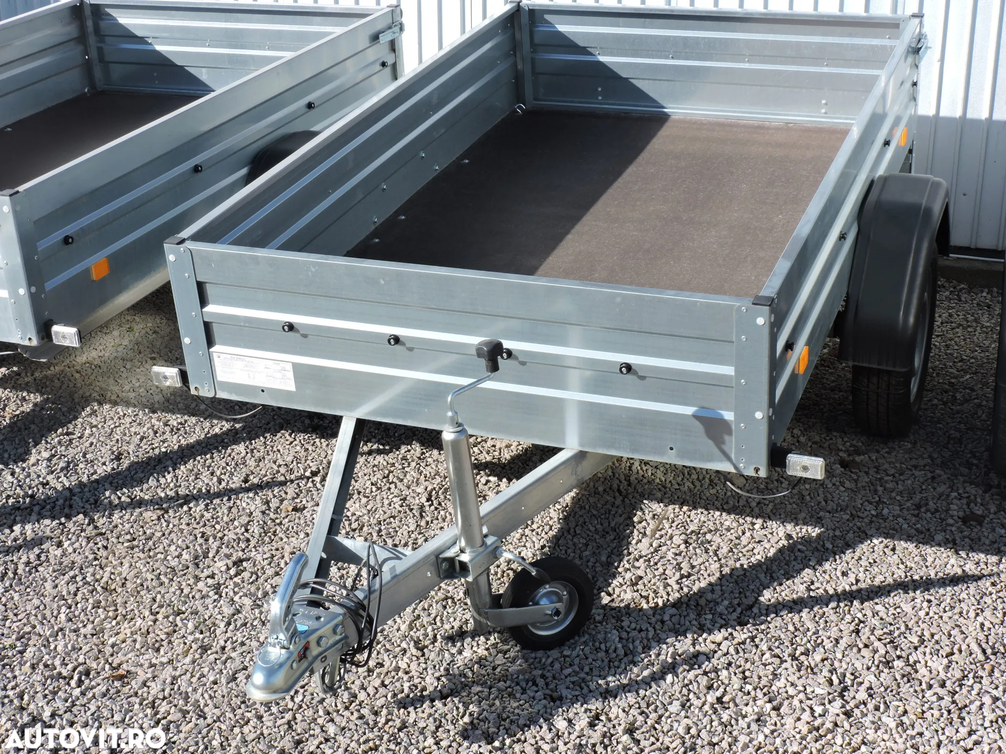 Trailer Europe ALFA -1,2 AXE ,Arc de foi,Al,750-3500kg - 9
