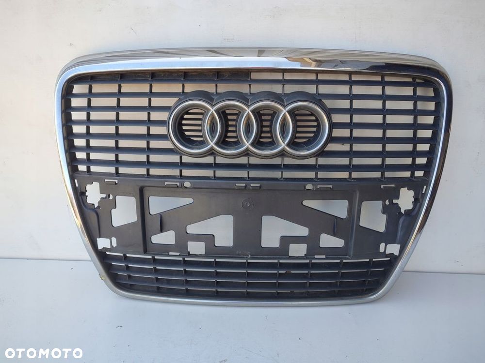 Grill atrapa chłodnicy AUDI A6 C6 ORYGINAŁ 4F0853651 - 1
