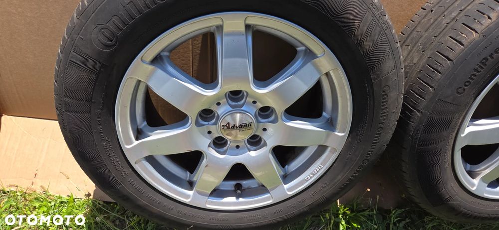 Felgi aluminiowe koła opony 5X112 15" lato kpl - 2