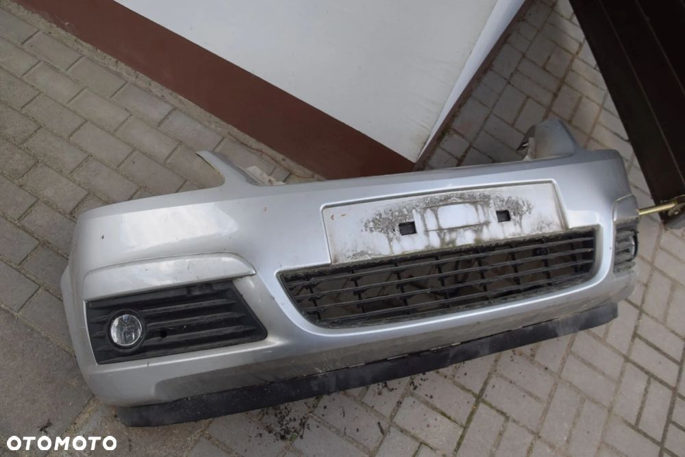 Opel Zafira B 05- Zderzak przód przedni Srebrny Z157 kompletny przed liftem - 2