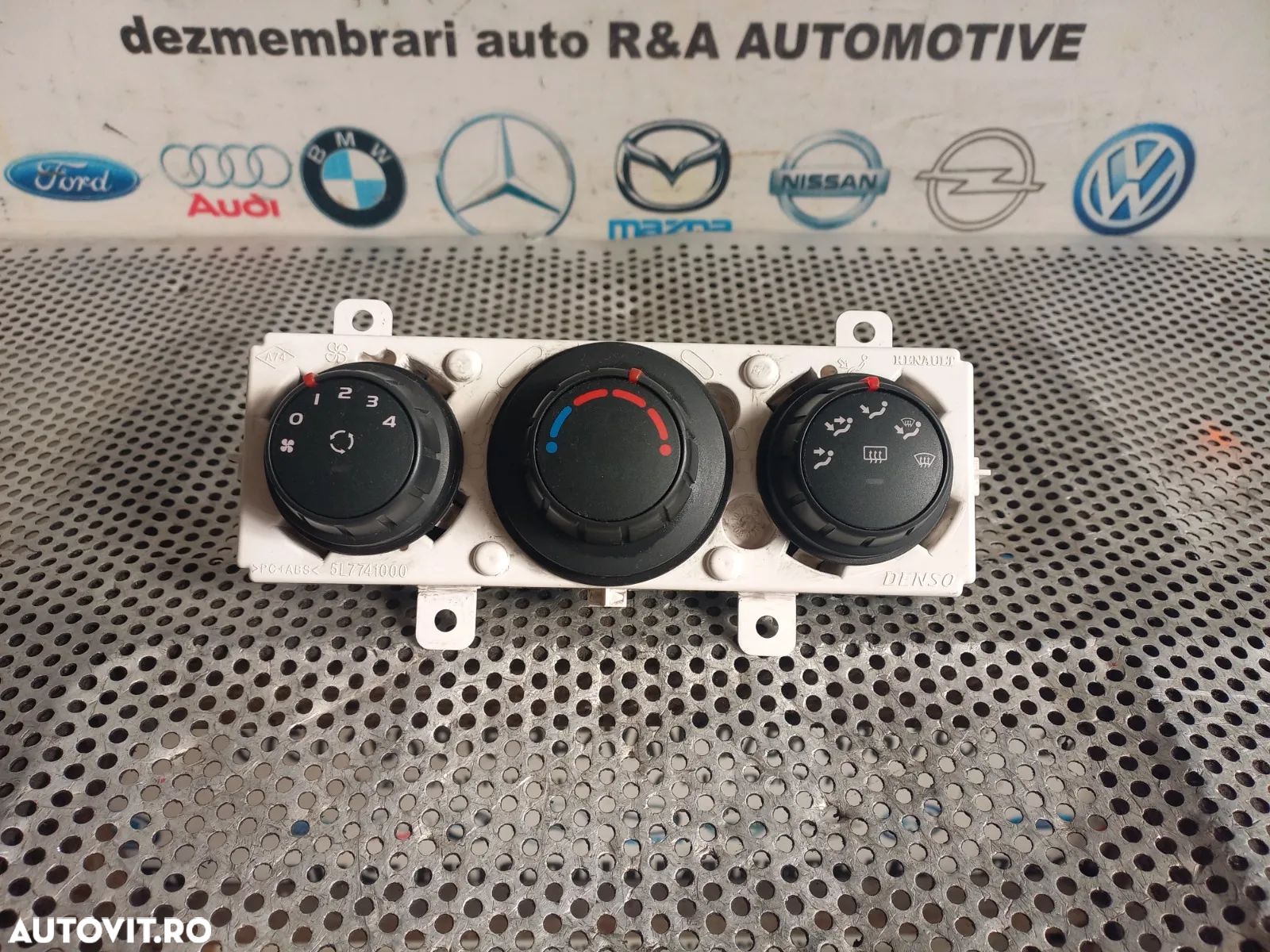 Panou modul Comenzi Caldura Aer Renault Master Opel Movano An 2012-2013-2014-2015-2016-2017-2018-20 - 1