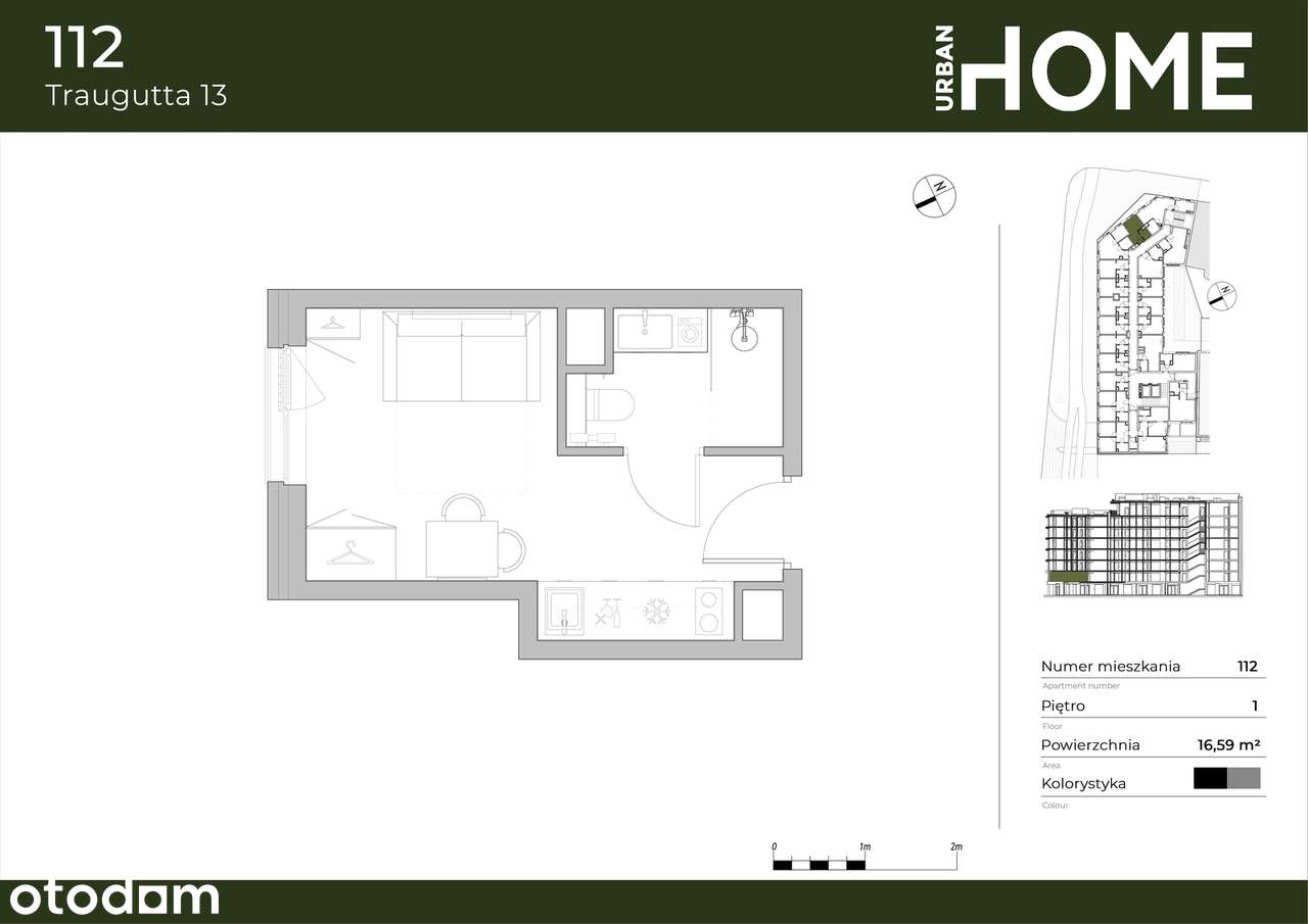 ~Kawalerka, klimatyzacja, strefa CoWork i WiFi w cenie, CENTRUM