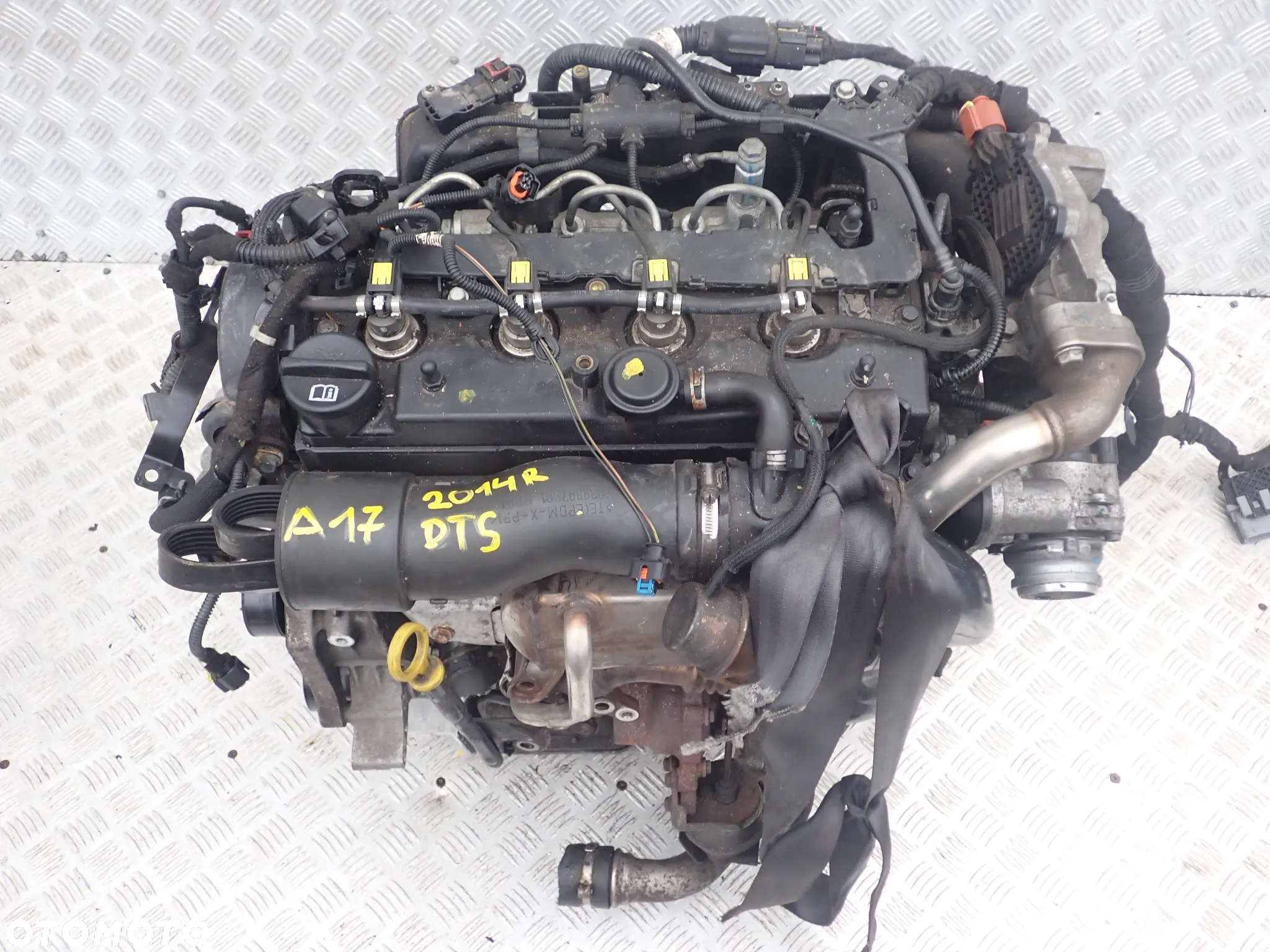 SILNIK OPEL ASTRA J IV 1.7 CDTI A17DTS 2014 ROK  RADOM - 2