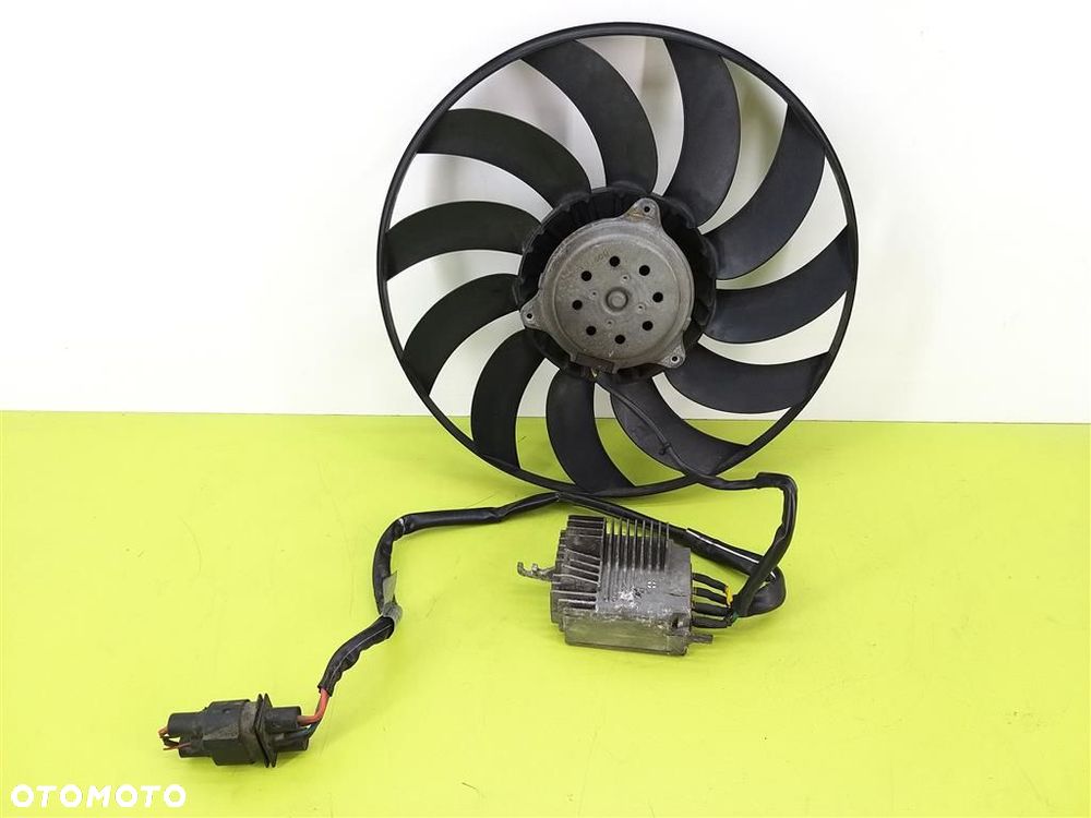 Wentylator chłodnicy wody Audi A4 B6 8E 2.0B 130KM 2000-2006 870680J MH1050 - 6