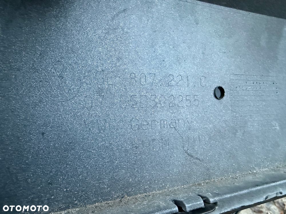 ZDERZAK PRZÓD VOLKSWAGEN E GOLF VII 5GE 5GE807221C - 2