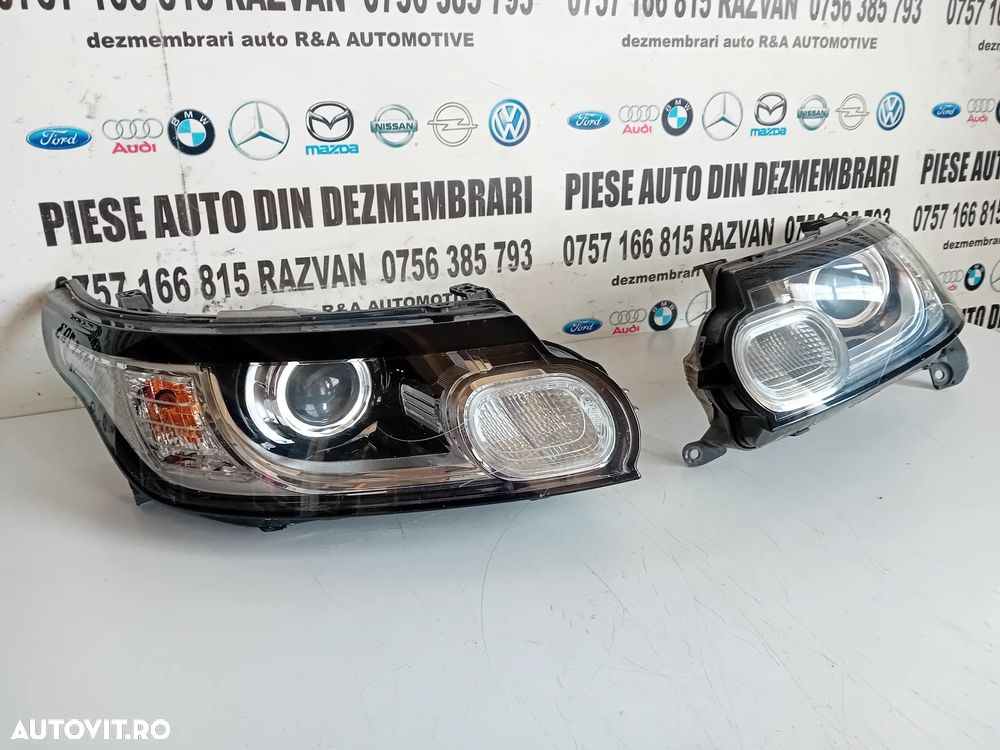 Faruri Far Stanga Dreapta Complet Range Rover Sport L494 An 2013-2018 DK62-13W030-BG DK62-13W029-BH - 1