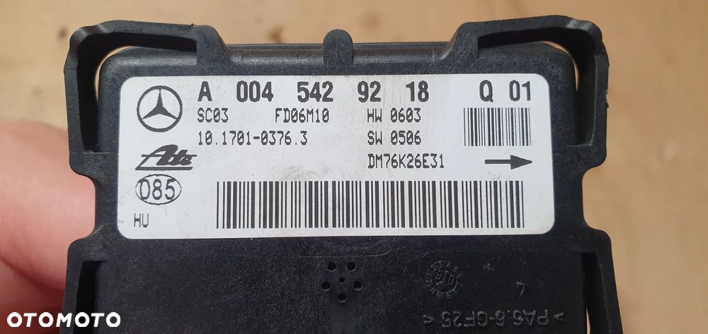 Moduł czujnik sensor ESP Mercedes W203 A0045429218 - 5