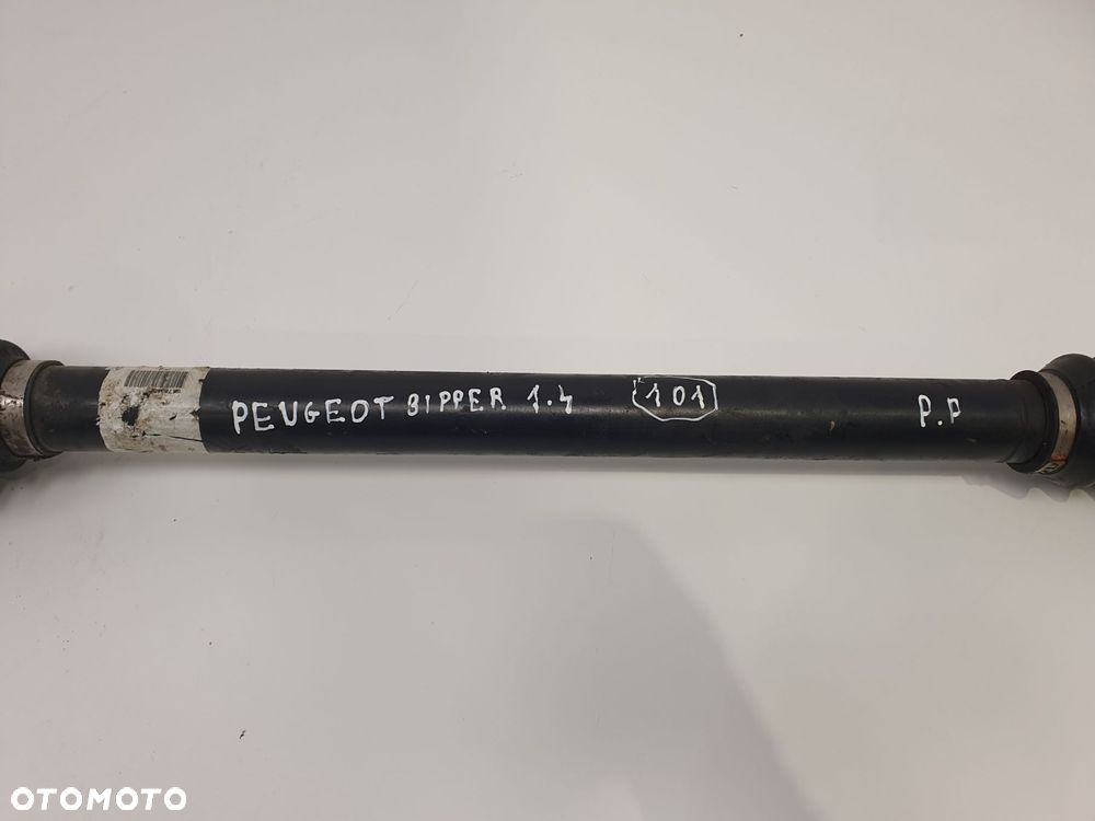 PRAWA PRZEDNIA PÓŁOŚ Półośka przód pasażera Peugeot Bipper 1.4 HDI 51783852 - 7