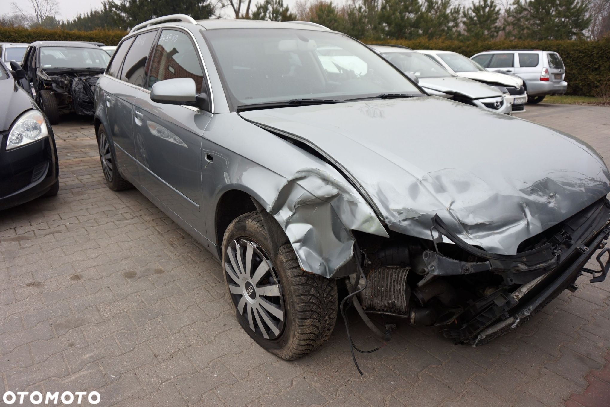 AUDI A4 B7 KOMBI 2007 LY7G 2.0 TDI BRD 170KM HCK SZARY na części - 7