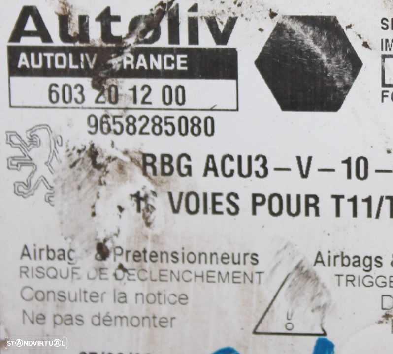 Centralina de Airbag Peugeot 206+ - 2