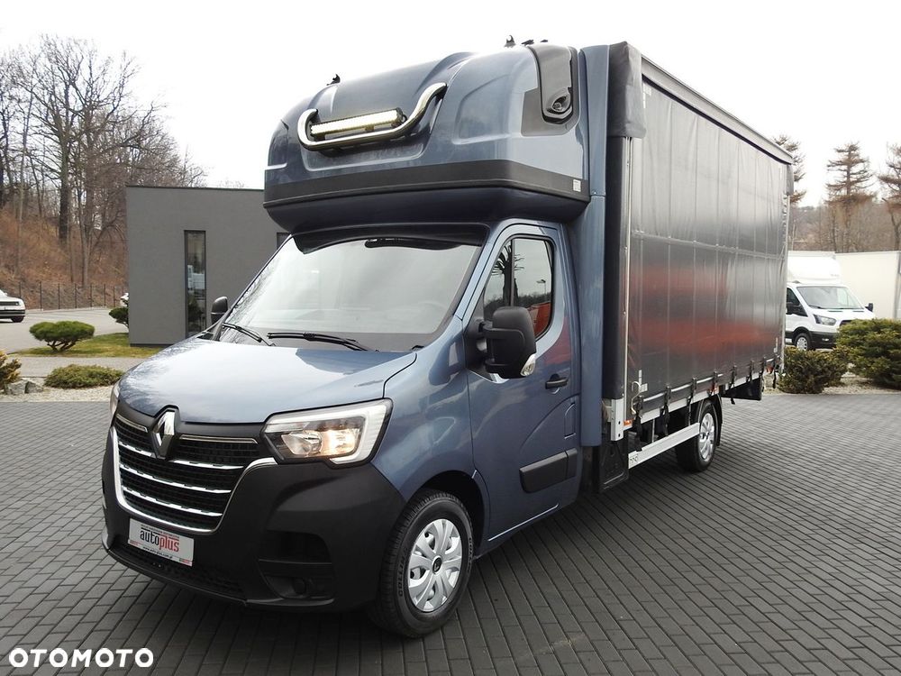 Renault MASTER  PLANDEKA 10 PALET WEBASTO TEMPOMAT LEDY PNEUMATYKA KLIMATYZACJA  165KM - 7