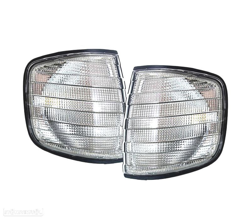 PISCAS FRONTAIS MERCEDES S CLASSE W126 79-91 FUMADO - 1