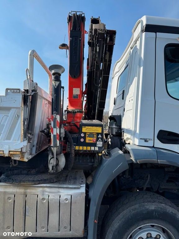 Mercedes-Benz Arocs 1832 4x4 | WYWROTKA MEILLER | HDS FASSI F120 | 123.000 km - 14