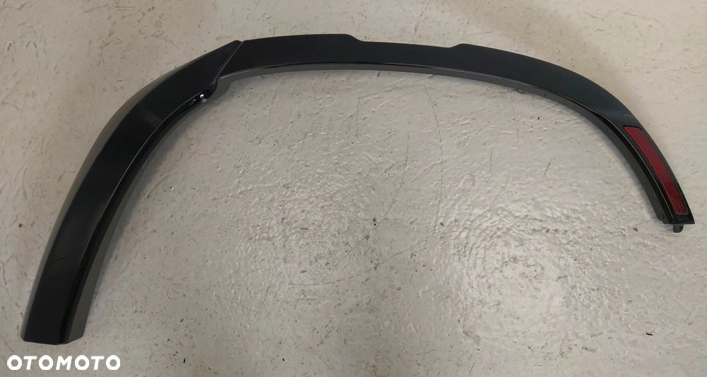 LAND ROVER DEFENDER L663 LISTWA NAKŁADKA BŁOTNIKA LEWY TYŁ TYLNA Z ODBLASKIEM + ZACZEPY  ORYGINAŁ - 2