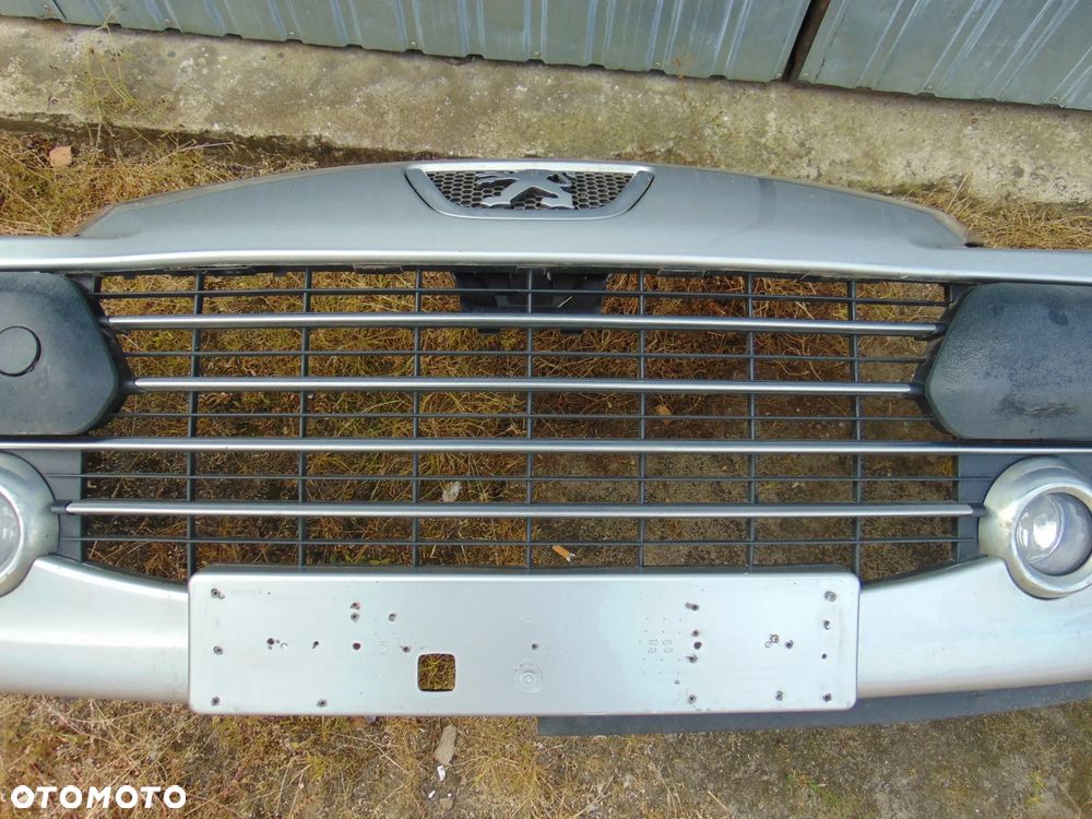 Zderzak przedni przód srebrny Peugeot 307 FL lift 05-08r - 25