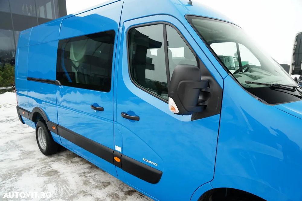 Renault MASTER / CAROSERIE ROATĂ / PANOU / CABINĂ DUPĂ 7 LOCURI / IMPORTAT - 14