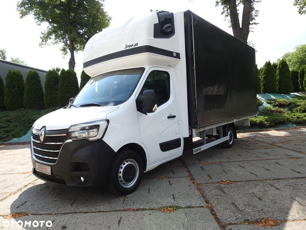 Renault MASTER PLANDEKA 10 PALET WEBASTO KLIMATYZACJA TEMPOMAT LEDY PNEUMATYKA  165KM - 18