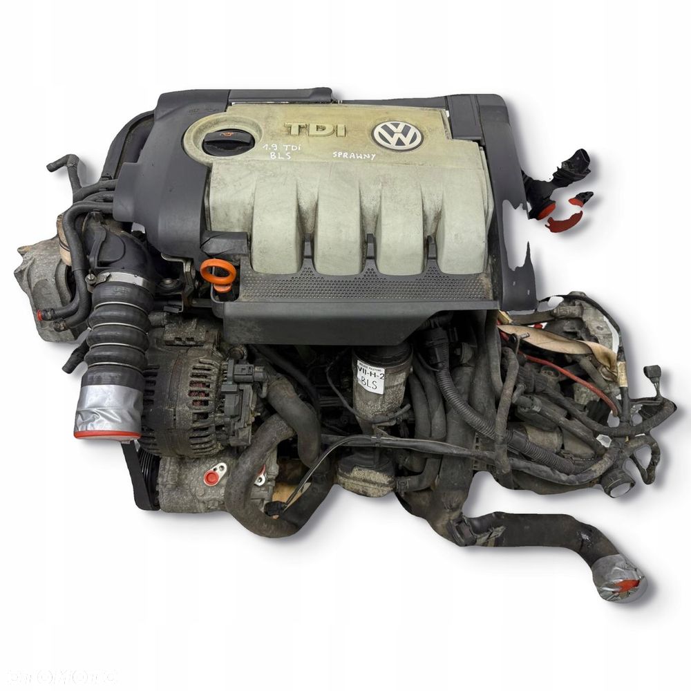 SILNIK BLS Seat Ibiza IV Altea Leon II Toledo III 1.9 TDI 105KM kompletny - 2