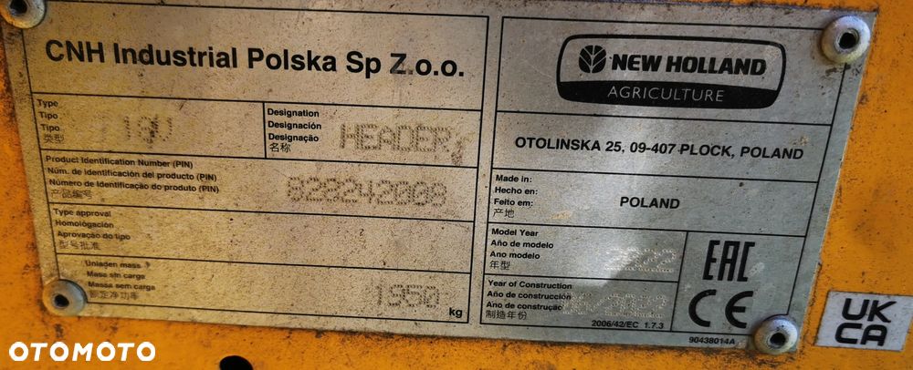 New Holland CX 5.80 - 26
