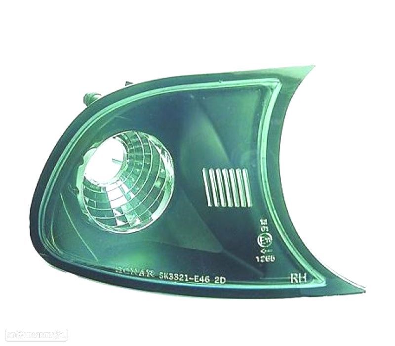 PISCAS FRONTAIS BMW E46 01-03 FUNDO NEGRO - 1