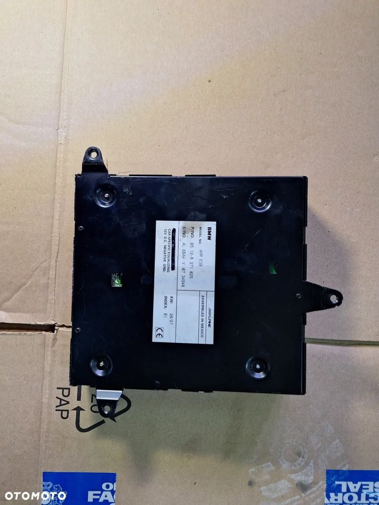 BMW E39 WZMACNIACZ ALPINE 65.12-8371025   (3/13) - 3