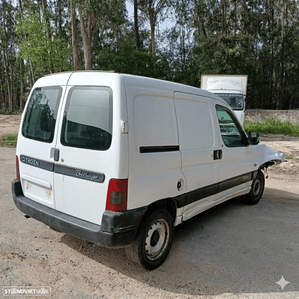 Citroen Berlingo 1.9D de 2002 - Peças Usadas - 3