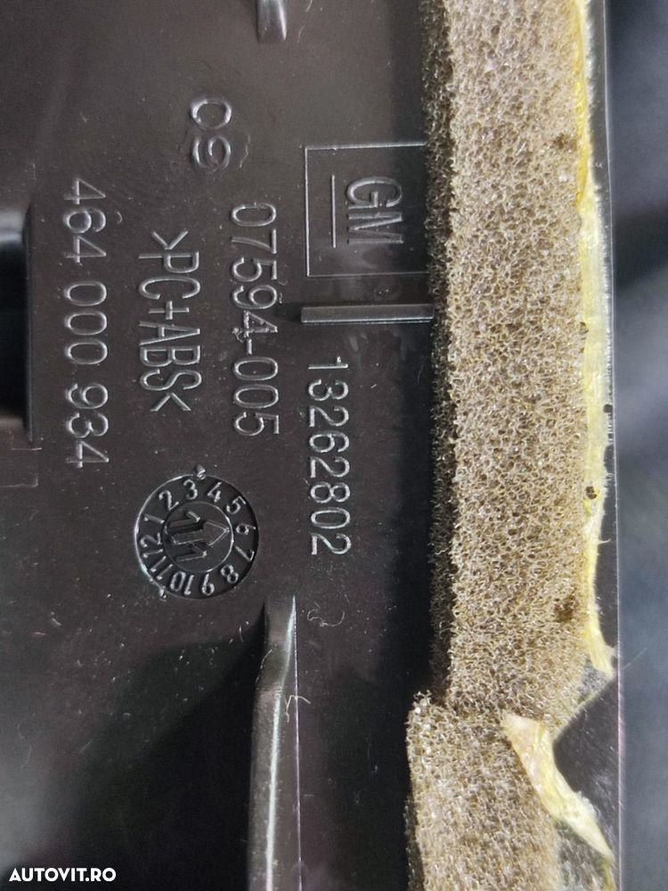 Grila aer bord 13262802 Opel Meriva 2 [2010 - 2014] 1.7 A17DTS - 2