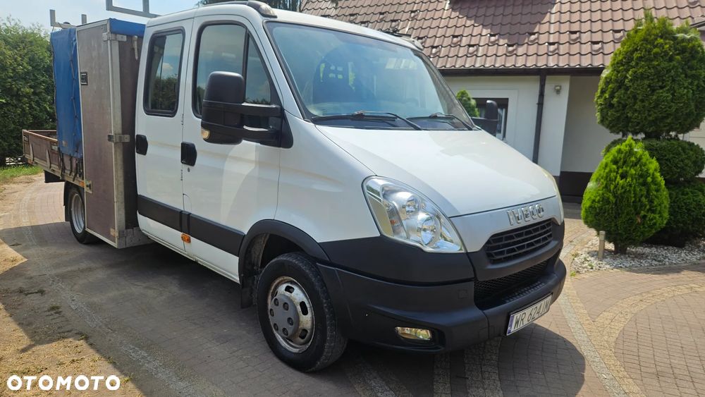 Iveco DAILY 35C17 3.0 HPI  35C DUBEL KABINA  7-OS SKRZYNIA  PAKA 3,20 M  IDEALNE POD KIPER  WYWROTKA - 23