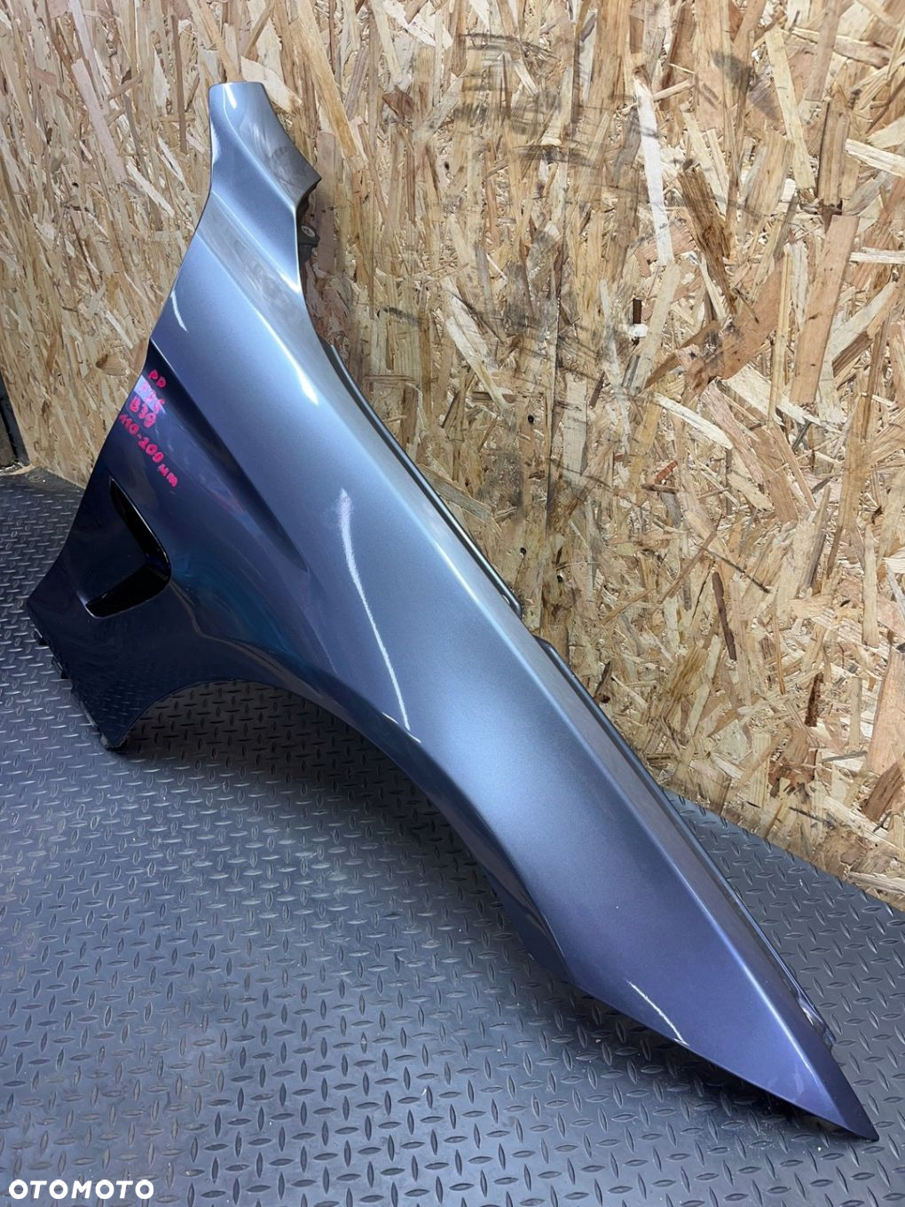 BŁOTNIK PRAWY PRZÓD BMW F32 F36 PRZED LIFTEM B39 MINERALGRAU - 9