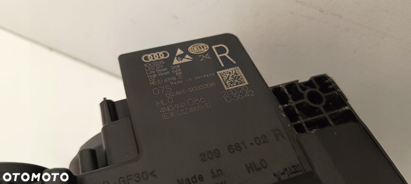 AUDI A8 S8 D5 4N0 REFLEKTOR PRAWY FULL LED LASER LAMPA PRAWA - 5
