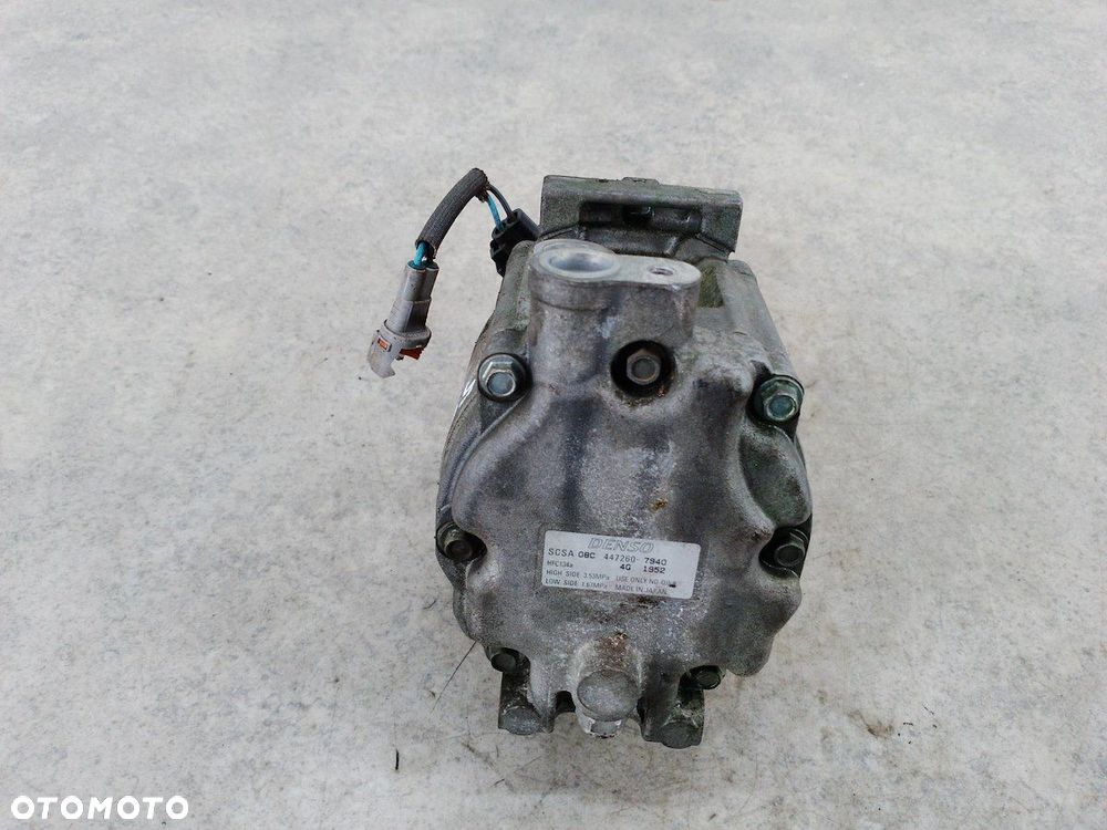 POMPA, SPRĘŻARKA KLIMATYZACJI SUBARU OUTBACK III 447260-7940  DENSO 2.5 - 3