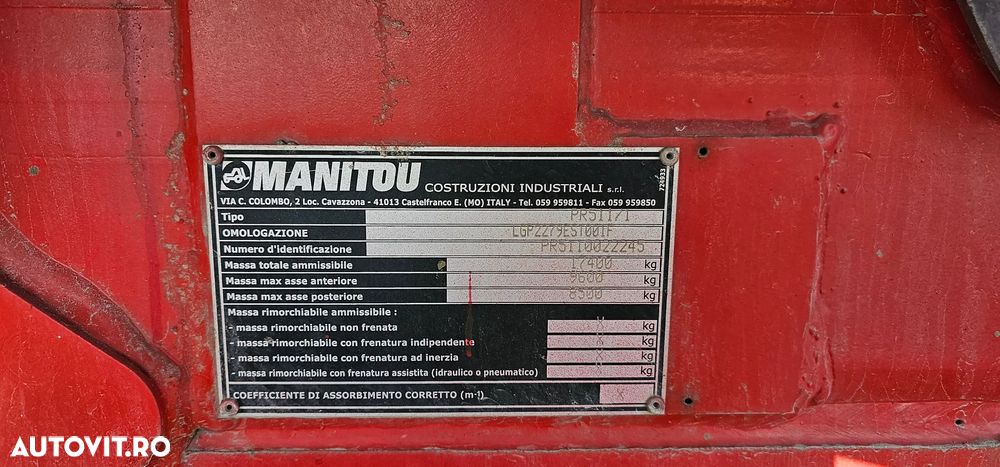 Manitou MRT 21-50 Încărcător telescopic - 9